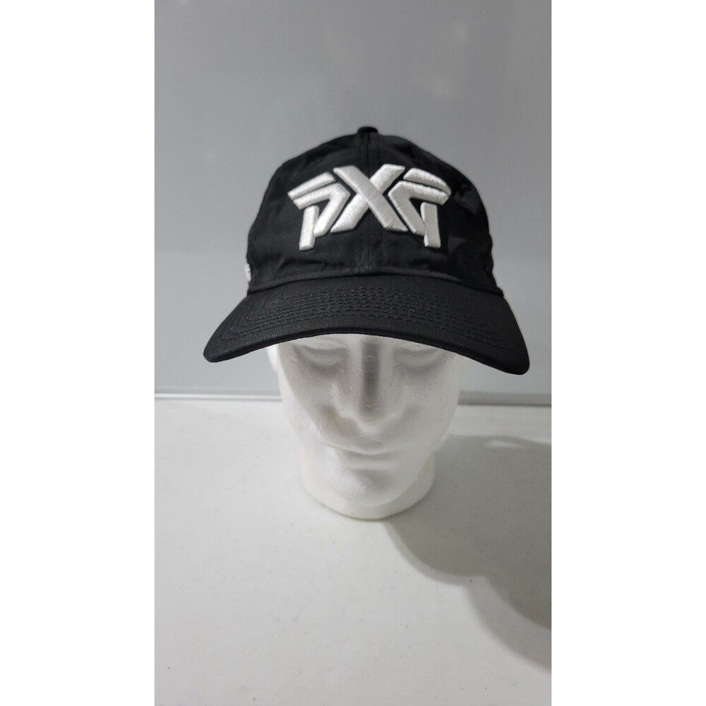 New Era PXG 9Fifty StrapBack Golf Hat Black, OSFM